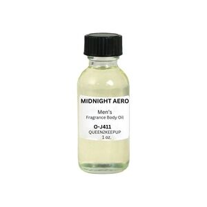 Midnight Aero Fresh Aromatic Citrus Men's Fragrance Oil 1 oz